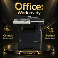 Printer Bekas Konica Minolta Bizhub 4752, Mesin Fotokopi Hitam Putih A4, Printer Monokrom