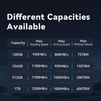 PCIe Gen3.0 * 2 NVMe m2 ssd 2242 ukuran kecil 128GB 256GB SSD untuk notebook