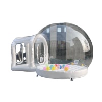Vente en gros GOLDEN ART Y-012 Dôme à bulles gonflable transparent en PVC avec souffleur, pour fêtes, événements et location commerciale 3