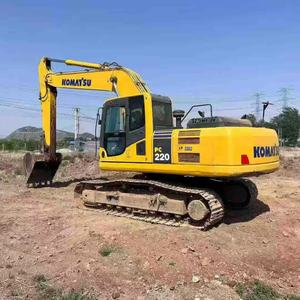 Excavadora hidráulica de orugas Komatsu, excavadora usada, Komatsu motor diésel, modelo 2022, máquina eficiente de buena calidad de 22 toneladas - Product Image 1