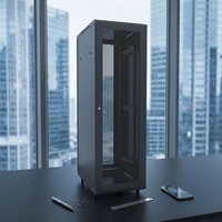 Armoire de serveur en rack pour centre de données, en acier, sur pied, 19U, 600*1200mm, en stock