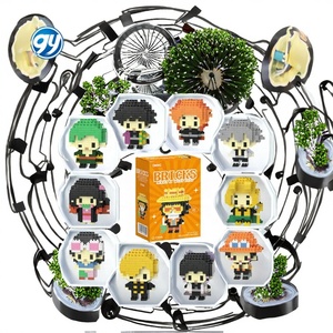 新款超级英雄系列DIY微粒积木廉价塑料ABS玩具积木儿童兼容微粒 - Product Image 1