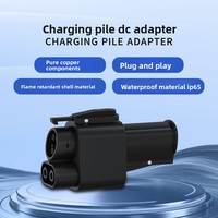 Adaptateur NACS vers CCS1 DC 300A, étanche IP65, connecteur de charge rapide DC, adaptateur de chargeur de voiture, adaptateur de surchargeur pour véhicules électriques CCS1