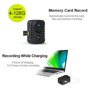 Mini Cámara DV 1080P 120 °   Cámara Deportiva con Grabación de Video Corporal de Visión Nocturna Infrarroja de Gran Angular, Compatible con Tarjeta TF - Product Image 2