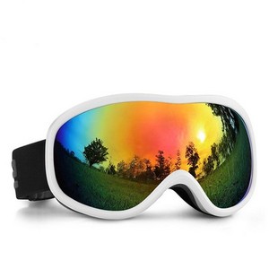 Venta al por mayor de gafas antivaho gafas de visión amplia de esquí esféricas con logotipo personalizado - Product Image 1