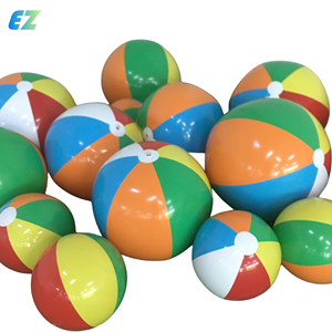 Benutzer definierte hochwertige bunte aufblasbare PVC Beach Ball Geschenk Werbung Beach Ball - Product Image 6