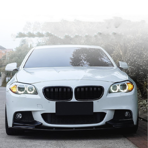 Paragolpes Delantero NewType PP 2026 con Labio en Negro Brillante, Estilo Carbono, para <span class=keywords><strong>BMW</strong></span> F10 M5 2011-2016 525d 530i 535i <span class=keywords><strong>540d</strong></span> - Product Image 3