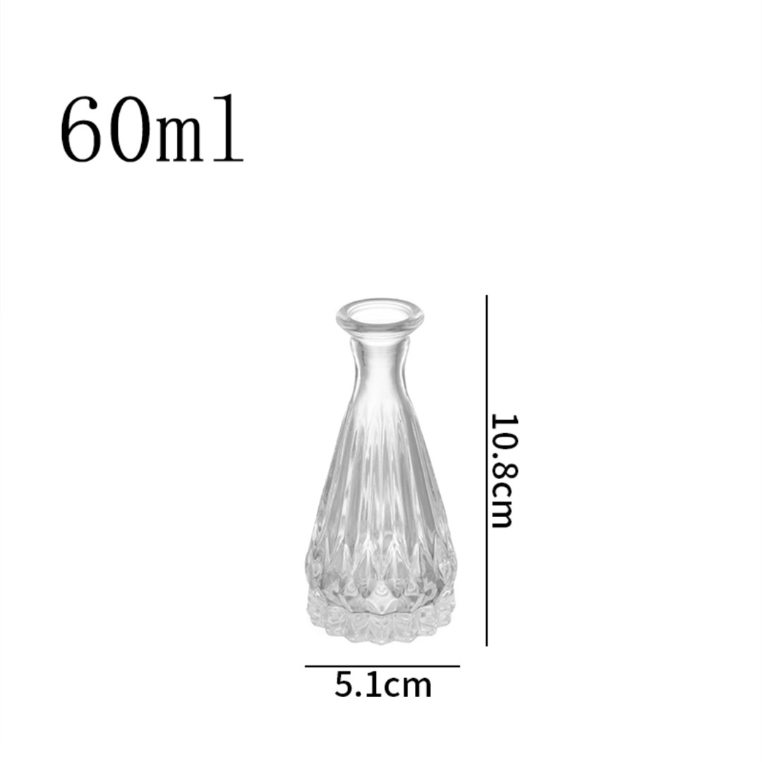 Factory Produced Wholesale Glass Flower Vase for Home Decor