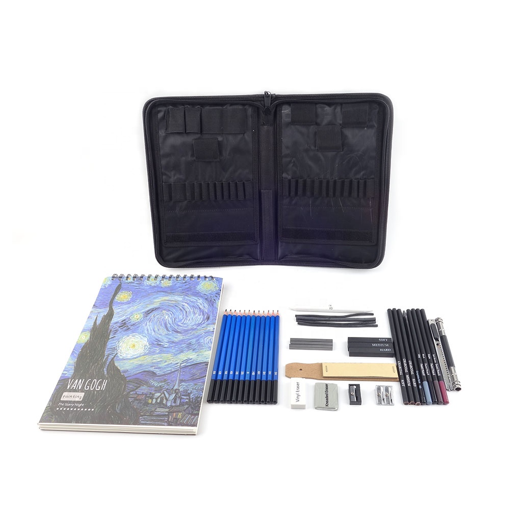 Набор графитовых карандашей для рисования и эскизов