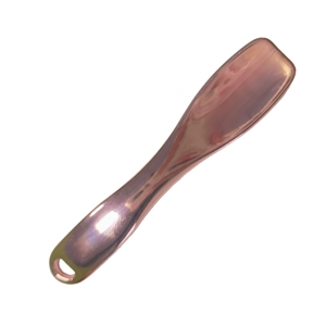 Cuchara para Crema Facial de Aleación de Zinc Color Oro Rosa con Orificio para Colgar, para un Cuidado de la Piel Higiénico, Precio de Fábrica - Product Image 6
