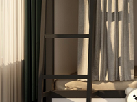 Lit superposé capsule moderne en acier durable, gain de place, pour hôtel, chambre, appartement, auberge de jeunesse, type cabine de couchage