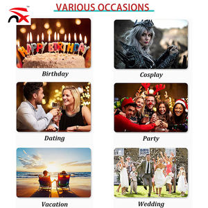 Aficionados al fútbol con logotipo personalizado OEM para adultos, pintura corporal, palo mágico, payaso, suministros <span class=keywords><strong>extraños</strong></span>, bandera, pintura facial, colores - Product Image 5