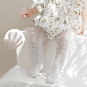 Medias de Verano Delgadas para Bebés, Pantimedias Transpirables de Color Sólido para Niñas - Product Image 1