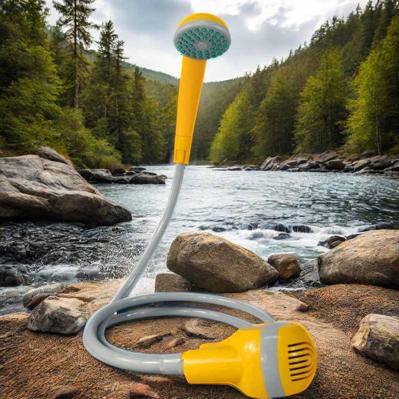 Portable Shower Pump USB Rechargeable 12V