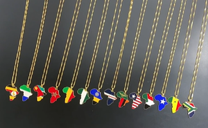 Collar de <span class=keywords><strong>mapa</strong></span> de bandera de China, collar de <span class=keywords><strong>mapa</strong></span> - Product Image 3