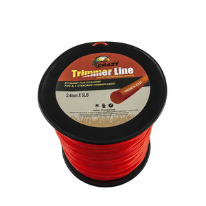 Fil de coupe en nylon 5LB, 2.4-4.0mm, rond et carré torsadé, pour débroussailleuse et coupe-bordures, fil de rechange - Product Image 5