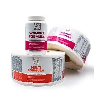 Etiqueta Personalizada Impermeable y Resistente a la Luz para Suplementos, Etiqueta Privada para Proteína Vegana en Polvo - Product Image 2