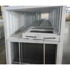 หน้าต่างบานเลื่อน UPVC กันเสียง กระจกสองชั้น ประหยัดพลังงาน ทนทานต่อพายุเฮอริเคน สำหรับบ้าน - Product Image 4