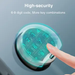 MK-E310 Factory Safe Deposit Box Anti-violent Bumping Electronic Silver Keypad Digital Safe Lock For Safe