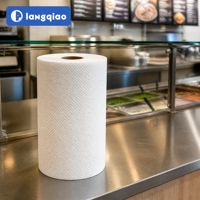Papier essuie-tout TAD en gros, haute absorption, qualité alimentaire, jetable, pour usage commercial, restauration et traiteur