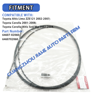 ฝา6460702060เปิดฝากระโปรงหน้าสำหรับ Toyota <span class=keywords><strong>altis</strong></span> limo ZZE121 Corolla <span class=keywords><strong>altis</strong></span> SED/WG 64607-02060 - Product Image 2