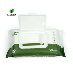 Lingettes ultra-douces pour animaux de compagnie, 100 pièces, accessoire de toilettage et nettoyage des oreilles de chiens et chats, en matériau Non tissé, OEM - Product Image 3