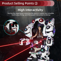 Jeux et divertissements pour parcs d'attractions, autres produits de parcs d'attractions, robots humanoïdes, robots ambulants pour enfants dans les centres commerciaux