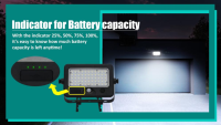Lampe murale solaire LED avec détection de mouvement, boîtier ABS, garantie 3 ans, étanche IP65, montage mural pour éclairage extérieur