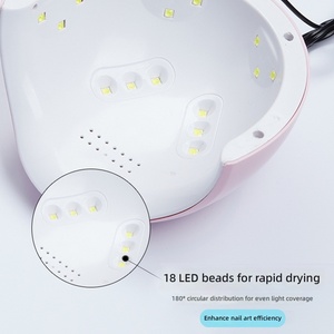 Lampe UV LED pour le séchage des ongles, séchage rapide, lumière de photothérapie, sécheuse intelligente pour vernis gel, pour la maison et le salon de manucure - Product Image 4