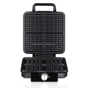 Wework Điện Waffle Nhà Sản Xuất 4 Lát Mỗi Lô 1500W Không Dính Waffle Baker Máy Nhà Sử Dụng Vuông Waffle Maker Máy - Product Image 3