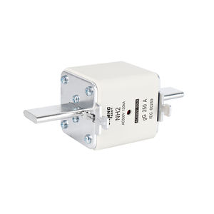 Fusible céramique en forme de couteau NH2, type Siemens, tube de fusible 200A-400A, double indication, à rupture rapide, série NH, 600V-1000V, 100kA - Product Image 3