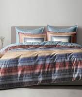 Lot de literie imprimée multicolore 3 pièces, haute qualité, élégante, pour la maison, Design Patchwork, couette colorée