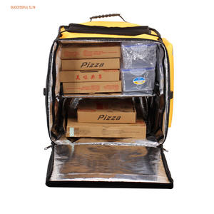 Toptan büyük boy sırt çantası gıda teslimat çantası kolu ile motosiklet için - Product Image 6