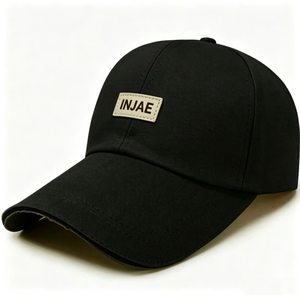 Gorra de béisbol personalizada INJAE con parche de cuero, ajustable, deportiva, para golf, para hombres y mujeres - Product Image 2
