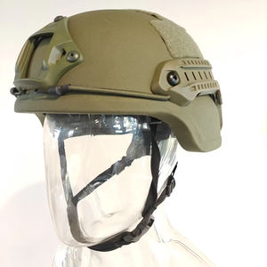 Casco Tattico Balistico ad Alta Protezione in Materiale <span class=keywords><strong>PE</strong></span> Verde per Addestramento - Product Image 5