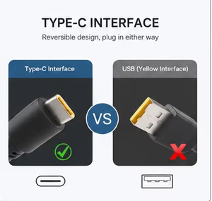 Type-<b>C</b> Factory Wholesale 65W <b>USB</b> <b>C</b> Laptop Charger 20V 3.25A Type <b>C</b> <b>Adapter</b> for Lenov Notebook OEM ODM - Product Image 4