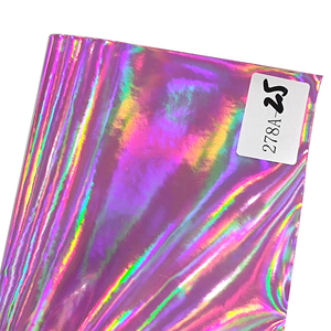 Tissu en similicuir holographique TPU réfléchissant sans plis, design uni <span class=keywords><strong>pour</strong></span> chaises, vêtements, sacs/vêtements/artisanat, imperméable - Product Image 4