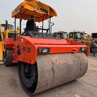 Rouleau compacteur vibrant à tambour unique HAMM HD138 de 13,4 tonnes, moteur diesel, pompe et moteur, prix bas, machine robuste