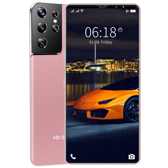 2021 New Model S21U1 Tra 6.72 Inch Android10.0 Smartphones 16GB+512GB 5G 5600mAh Large Capacity Mobile Phone