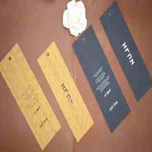 Etiquetas de Preço em Papel Kraft Reforçado - Etiquetas Personalizadas para Lojas de Roupas - Product Image 1