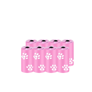 Bolsas Biodegradables Ecológicas para Excremento de Perro con Logotipo Personalizado de Alta Calidad, con Fuerte Control de Olores y Material Plástico - Product Image 1