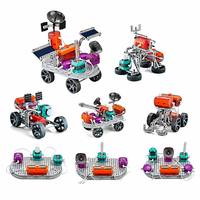 Kit de blocs de circuits scientifiques 194 pièces, 87 expériences, scènes stéréo 3D, jouet éducatif STEM, ensemble cadeau de découverte électronique