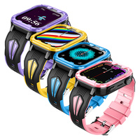 Montre de suivi GPS Android, moniteur de fitness, surveillance à distance, bracelet en gel de silice, étanche IP67, caméra, boîtier en alliage, pour enfants, D39B Smart
