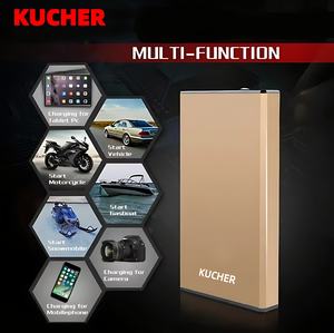 12В светодиодный фонарь-зажигатель, искробезопасный, золотистый, для запуска автомобиля, пиковый ток 400А, аварийное пусковое устройство, зарядное устройство для аккумуляторов, емкость 7500 мАч, для мотоциклов - Product Image 6