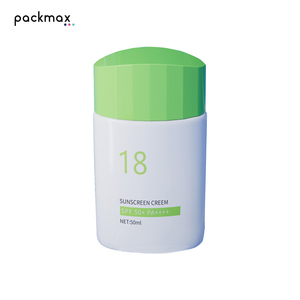 ขวด EVOH Barrier 5 ชั้น ขนาด 50 มล. พร้อมฝาปิดรูปไข่ – ภาชนะเปล่าสำหรับครีมกันแดด รองพื้น และเบสแต่งหน้า มีสินค้าในสต็อก - Product Image 1