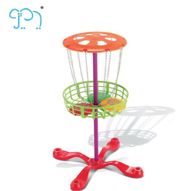 Đồ Chơi Thể Thao Trẻ Em Mini Golf Basket Mục Tiêu Dĩa Nhựa Đứng Đĩa Bay Cạnh Tranh Đồ Chơi Cho Trẻ Em