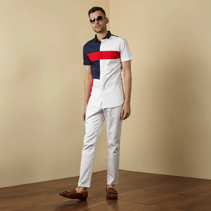 Automne hommes lin/coton solide chemise décontractée pour col bouton manches longues respirant séchage rapide nouvelles vacances vente chaude bon - Product Image 2