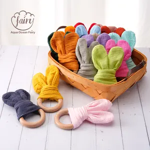 Yếm Nhỏ Giọt Cotton Hữu Cơ Mềm Tùy Chỉnh Cho Trẻ Sơ Sinh Yếm Nhỏ Giọt Vải Muslin Cho Em Bé