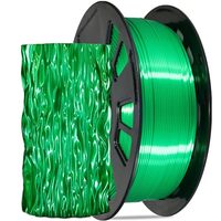Filament PLA Soie Blanc Yosoo 1,75 mm pour Imprimante 3D, Filament Soie Arc-en-ciel Dégradé pour Impression Cuivre, Expédié de Chine