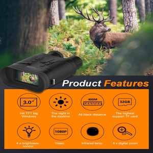Binoculares HD 1080p Mini para Mercado Nocturno, Pantalla Ancha a Todo Color, Binoculares de Caza MINI-80, Pantalla Ancha a Todo Color HD - Product Image 5